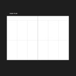 Yearly plan - Untitled B6 Dateless Monthly Diary Note