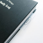 Detail of 2024 Daily Log Small Dated Weekly Diary Planner