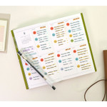 Weekly - 2024 Daily Log Small Dated Weekly Diary Planner