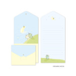 Dreaming moon - Dash And Dot Ccoso Friends Folded Greeting Cards