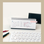 Back - 2024 Welcome Small Monthly Standing Desk Calendar