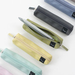 Holds Up to 8 Pens - Byfulldesign Semi Single Zipper Pencil Case