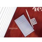 Sky blue - Universal Condition Color list To Do Shopping Checklist Notepad