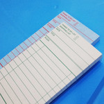 100 sheets - Universal Condition Color list To Do Shopping Checklist Notepad