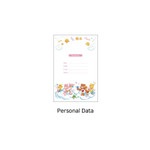 Personal data - 2024 Watercolor Care Bears Weekly Dated Diary Planner