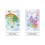 Wish bear, Share bear - 2024 Watercolor Care Bears Weekly Dated Diary Planner
