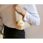 usage example of BT21 Minini Chimmy Ice Cream Plush Keyring Keyclip