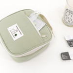 Outside pocket - Refresh Your Mind Makeup Bag Cosmetic Pouch