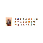 Pack of APPREE Orange Memory Mood Stickers
