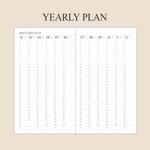 Yearly plan - 2026 Official Slim Dated Monthly Planner Scheduler