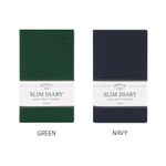 Green, Navy - 2026 Official Slim Dated Monthly Planner Scheduler