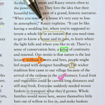 Usage example of Play Obje Plepic Cute Out PVC Soft Template Bookmark