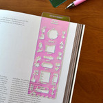 Usage example of Play Obje Plepic Cute Out PVC Soft Template Bookmark