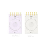 Option - Plepic Press Lined Alarm Watch Timetable Notepad