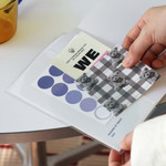 PVC cover - Indigo 2026 Lunar Dated Weekly Diary