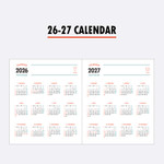 Calendar - Indigo 2026 Lunar Dated Weekly Diary