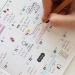 Monthly plan - Indigo 2026 Lunar Dated Weekly Diary