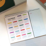 Usage example of GMZ 2026 Check Dual Life Desk Calendar Scheduler