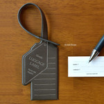 ash brown - Plepic Gentle Travel Luggage tags