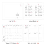 Planner pages - Iconic 2026 Simple Small Dated Weekly Planner Diary Planner pages - Iconic 2026 Simple Small Dated Weekly Planner Diary