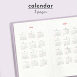 Calendar - Iconic 2026 Simple Small Dated Weekly Planner Diary Calendar - Iconic 2026 Simple Small Dated Weekly Planner Diary
