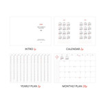 Planner pages - Iconic 2025 Simple Medium Dated Weekly Planner