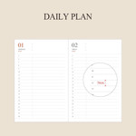 Daily Plan - Indigo 2026 Official B6 Dated Daily Planner Daily Plan - Indigo 2026 Official B6 Dated Daily Planner