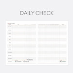 Daily Check - Indigo 2026 Prism B5 Dated Monthly Plan Daily Check - Indigo 2026 Prism B5 Dated Monthly Plan