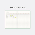 Project Plan - Antenna Shop 2026 Table Talk B5 Dated Monthly Planner Project Plan - Antenna Shop 2026 Table Talk B5 Dated Monthly Planner