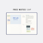 Free Note - Antenna Shop 2026 Table Talk A5 Dated Monthly Planner