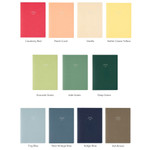 11 colors - Antenna Shop 2026 Table Talk A4 Dated Weekly Planner