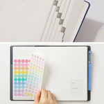 Monthly Index & Pockets - Antenna Shop 2026 Table Talk B5 Dated Weekly Planner