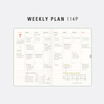 Weekly plan - 2026 Table Talk Hardcover A5 Dated Weekly Planner