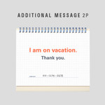 Additional Message - 2026 Good Luck To You Desk Calendar