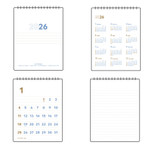 Calendar pages - Byfulldesign 2026 Lined Small Desk Calendar Calendar pages - Byfulldesign 2026 Lined Small Desk Calendar