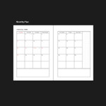Monthly Plan - Dailylike 2026 Our Own Season Dated Weekly Diary Monthly Plan - Dailylike 2026 Our Own Season Dated Weekly Diary