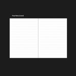 Free Lined Note - Dailylike 2026 Our Own Season Dated Weekly Diary Free Lined Note - Dailylike 2026 Our Own Season Dated Weekly Diary