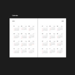 Calendar - Dailylike 2026 Our Own Season Dated Weekly Diary Calendar - Dailylike 2026 Our Own Season Dated Weekly Diary