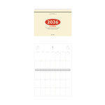 Two-Page Monthly Spreads - Dailylike 2026 D Planner Wirebound Dated Monthly Scheduler Two-Page Monthly Spreads - Dailylike 2026 D Planner Wirebound Dated Monthly Scheduler