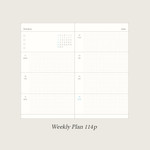 Weekly Plan - Paperian 2026 Edit Small Dated Weekly Planner