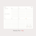 Weekly Plan - Paperian 2026 A'round The Day Small Dated Weekly Planner