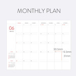 Monthly Plan- Indigo 2026 Prism A5 Dated Monthly Planner Monthly Plan- Indigo 2026 Prism A5 Dated Monthly Planner