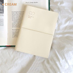 Cream - Indigo 2026 The Temperature Of The Day B6 Band Dated Weekly Diary