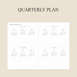 Quarterly Plan - Indigo 2026 Official 12 Months B6 Dated Weekly Planner Quarterly Plan - Indigo 2026 Official 12 Months B6 Dated Weekly Planner