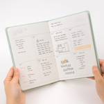 Weekly Plan - Byfulldesign 2026 Notable Memory Small Dated Weekly Planner