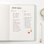 Lined Note - Byfulldesign 2026 Notable Memory Small Dated Weekly Planner