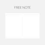 Free note - Indigo 2025 Prism Leather B6 Dated Weekly Planner