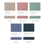 Color - Indigo 2025 Prism Leather B6 Dated Weekly Planner