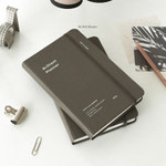 06 Ash Brown - Iconic 2026 Brilliant Dated Daily Planner