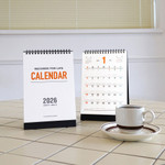 O-CHECK 2026 Records For Life Monthly Desk Calendar
